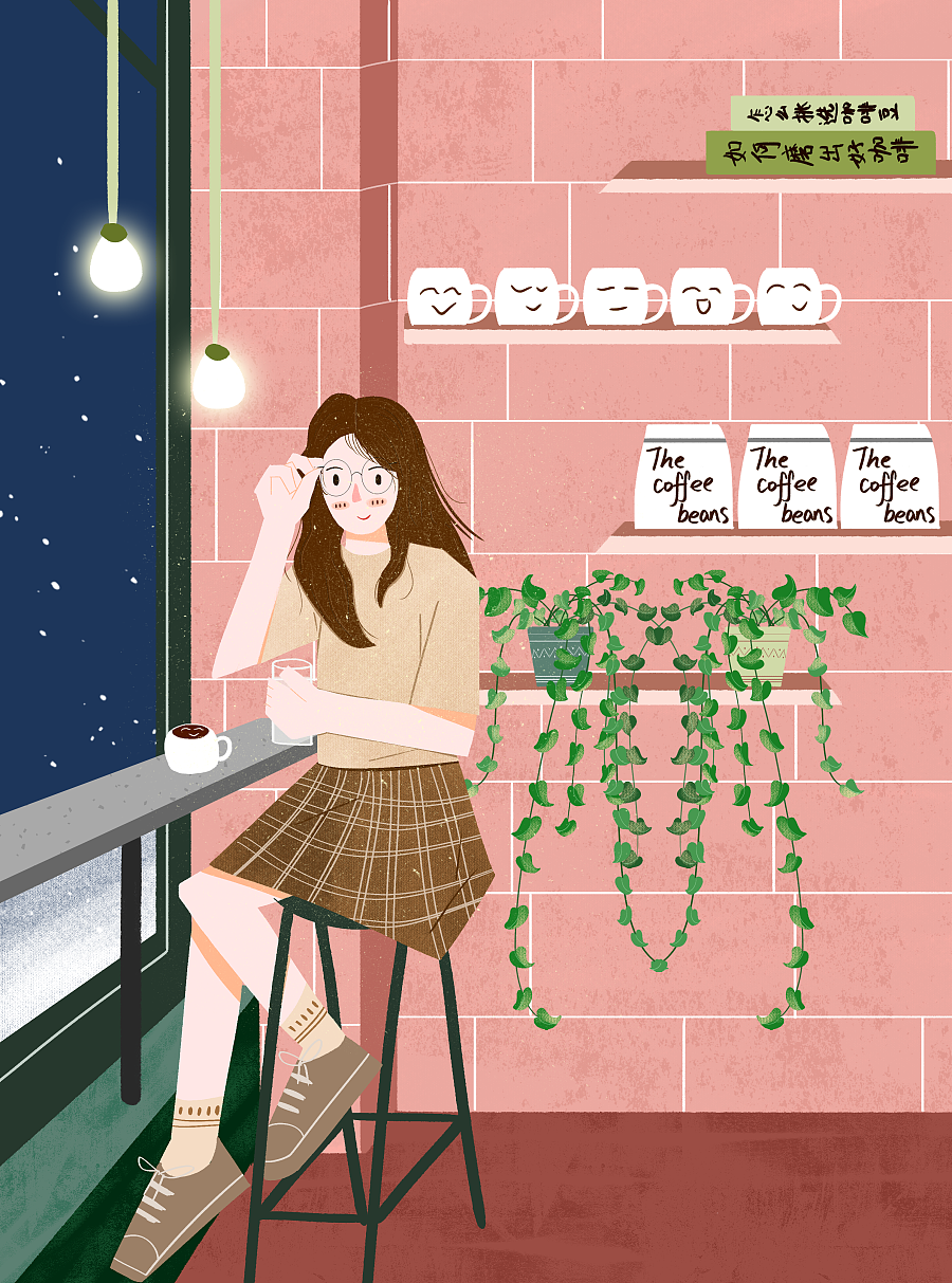 场景人物扁平插画（图ZMTg3NjAyOTIw） - 艺术插画 - 站酷设计师画画的豆芽原创素材 - 站酷ZCOOL