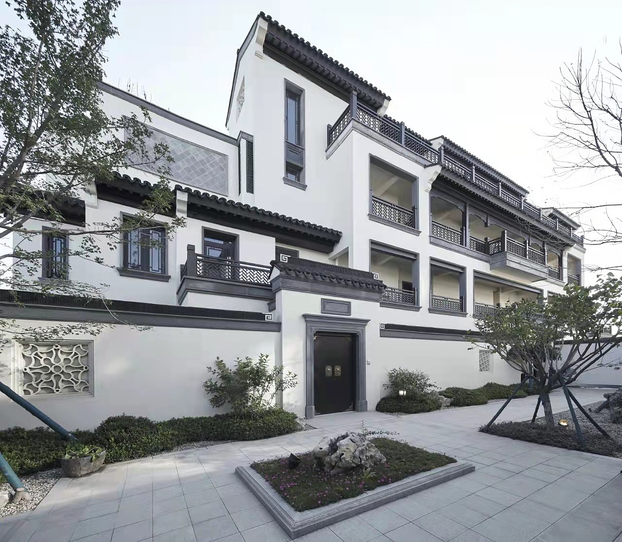 中式创新叠墅（图ZMjc3MTQ0NjY4） - 建筑设计 - 站酷设计师苏颜吖原创素材 - 站酷ZCOOL