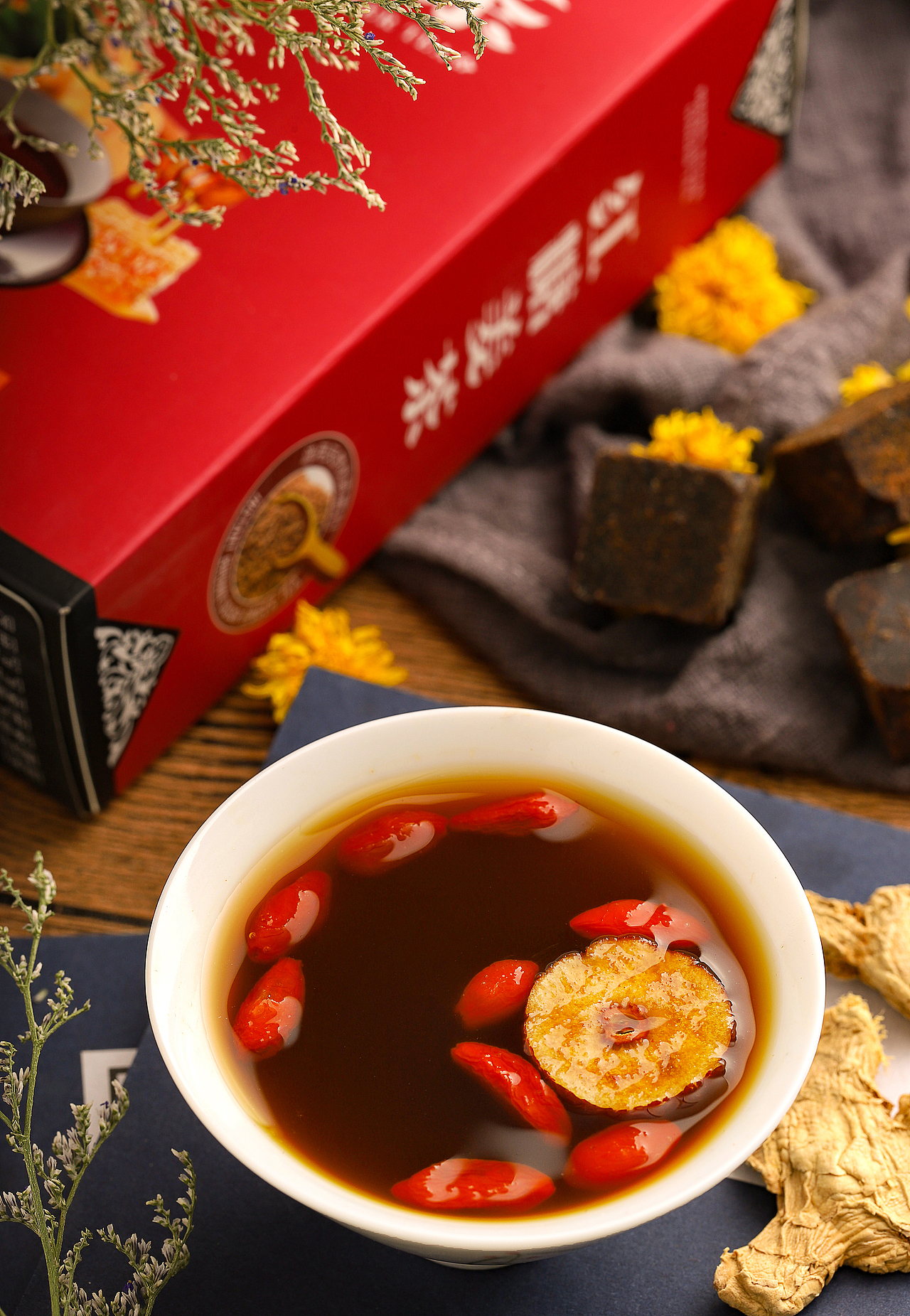 红糖姜茶（图ZMTU5MzU4NzA4） - 产品摄影 - 站酷设计师信月轩视觉工作室原创素材 - 站酷ZCOOL
