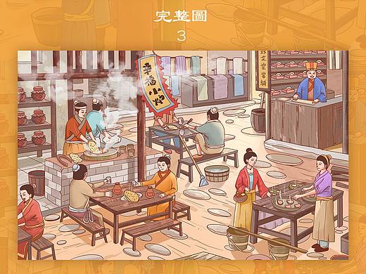 幸福小炉插画衍生