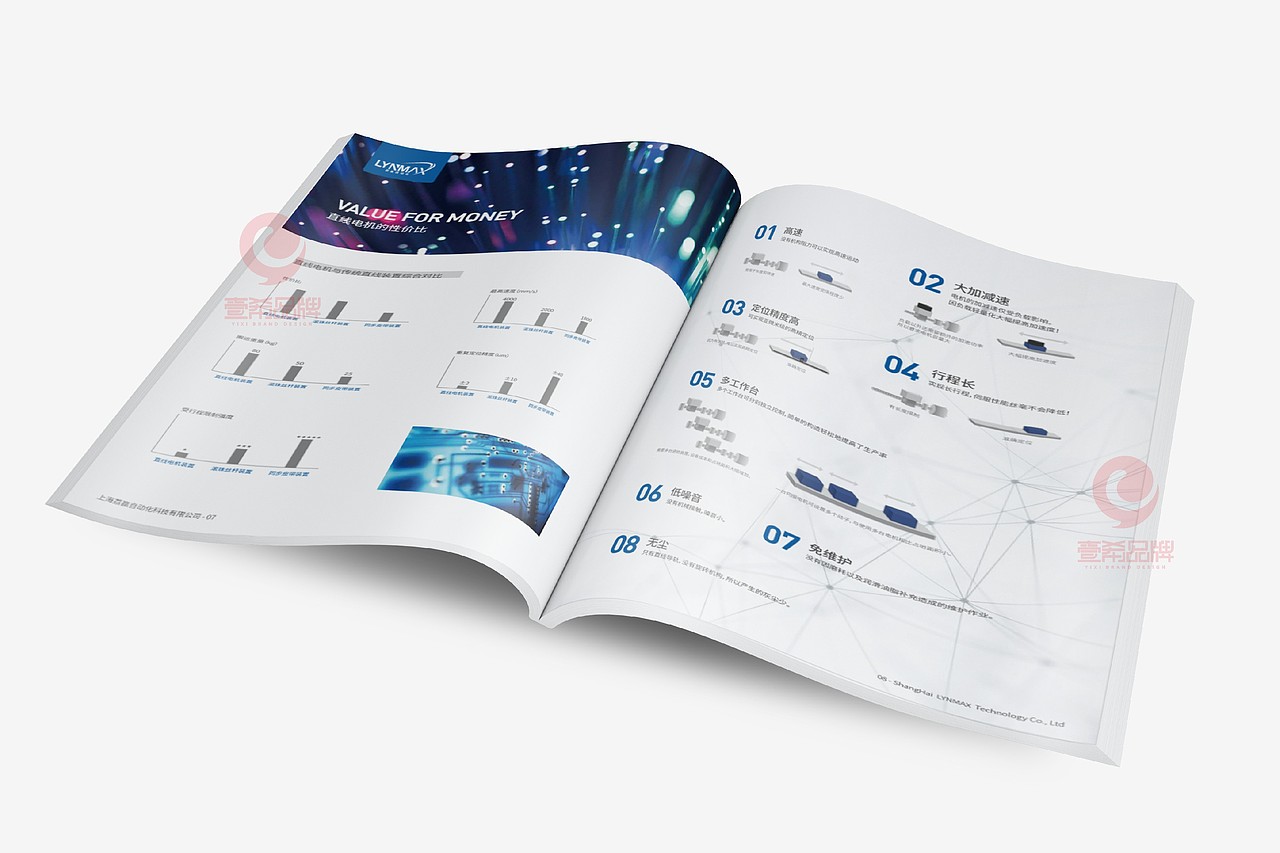 一希品牌设计--自动化科技报务公司画册宣传册设计（图ZMTk0NTQ3Mjc2） - 书籍/画册 - 站酷设计师一希品牌设计原创素材 - 站酷ZCOOL