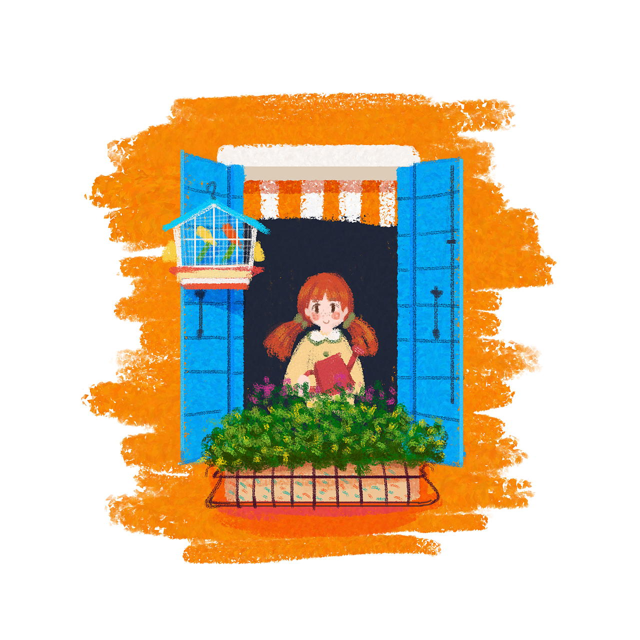 365日绘（窗户系列）（图ZNjE5NjU4NzY=） - 创作习作 - 站酷设计师比格招HUHV原创素材 - 站酷ZCOOL