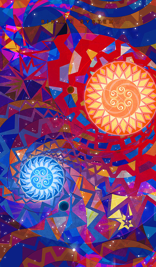 群星,我们的目标|插画|创作习作|breathing2004_原创作品-站酷zcool