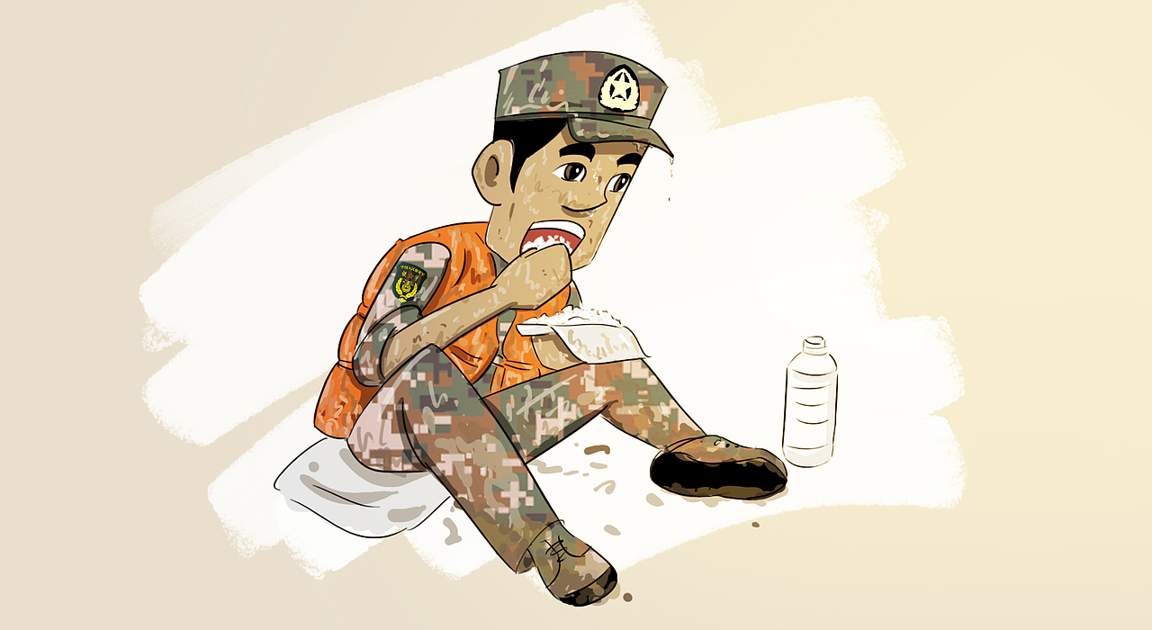 抗击“洪魔”的英雄