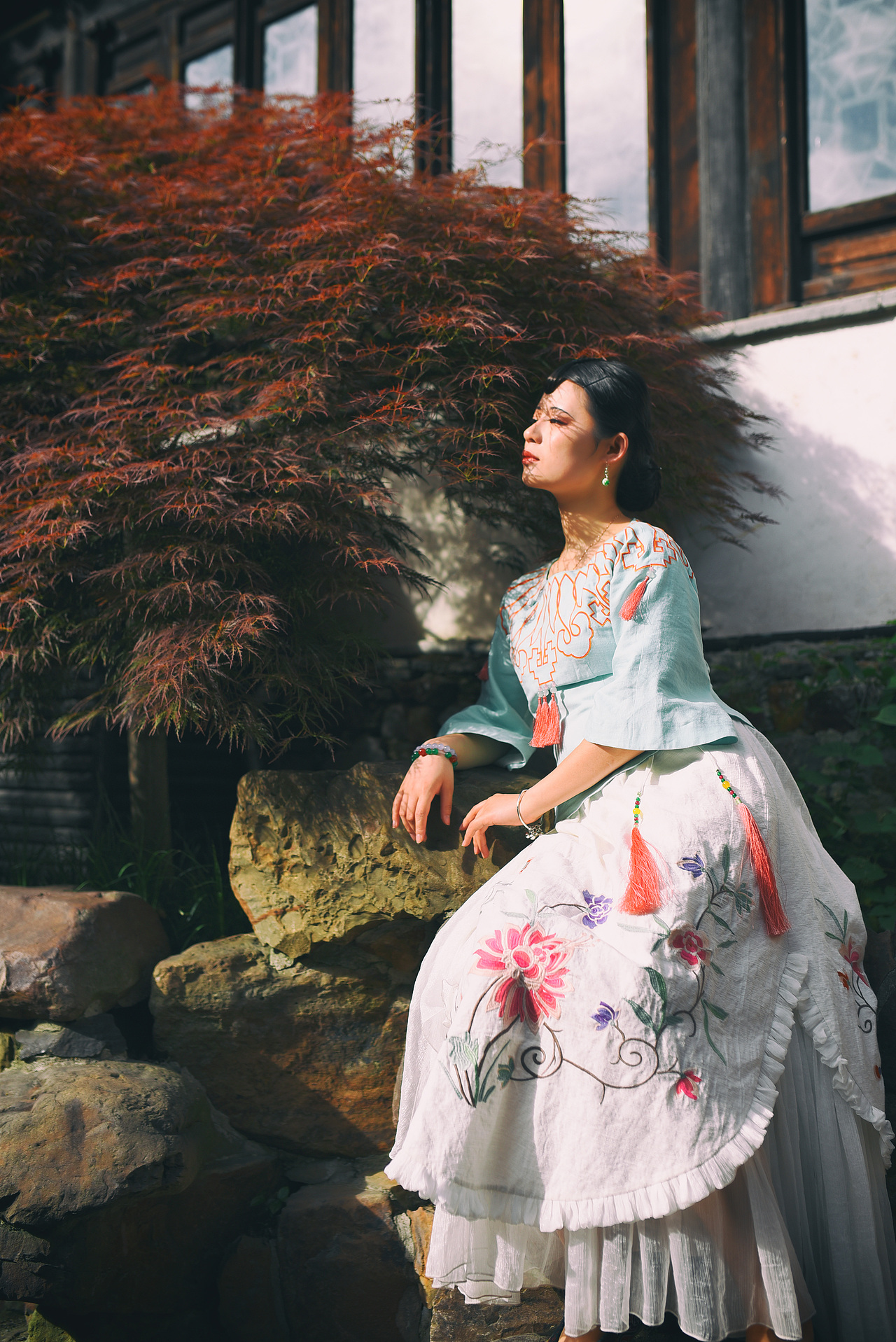 菀灵（图ZMTU4MTA3NjI0） - 传统/民族服饰 - 站酷设计师瑞思原创素材 - 站酷ZCOOL