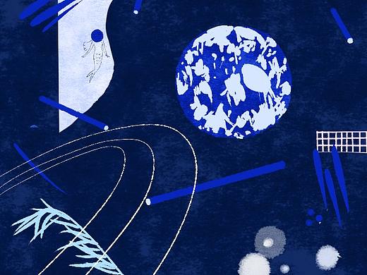 夜行（个人主页-ZMzE2MDUwNTI=） - 商业插画 - 站酷设计师yoonliu原创素材 - 站酷ZCOOL