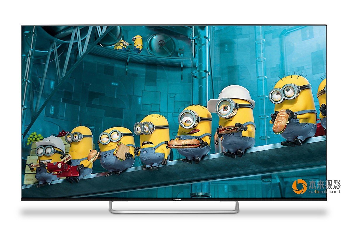 创维电视机拍摄