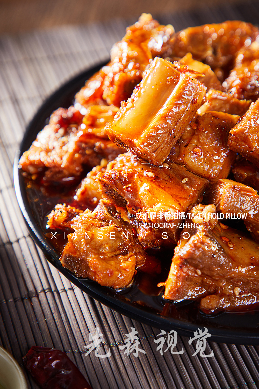 成都美食拍摄 成都廖排骨餐饮公司拍摄 摄影