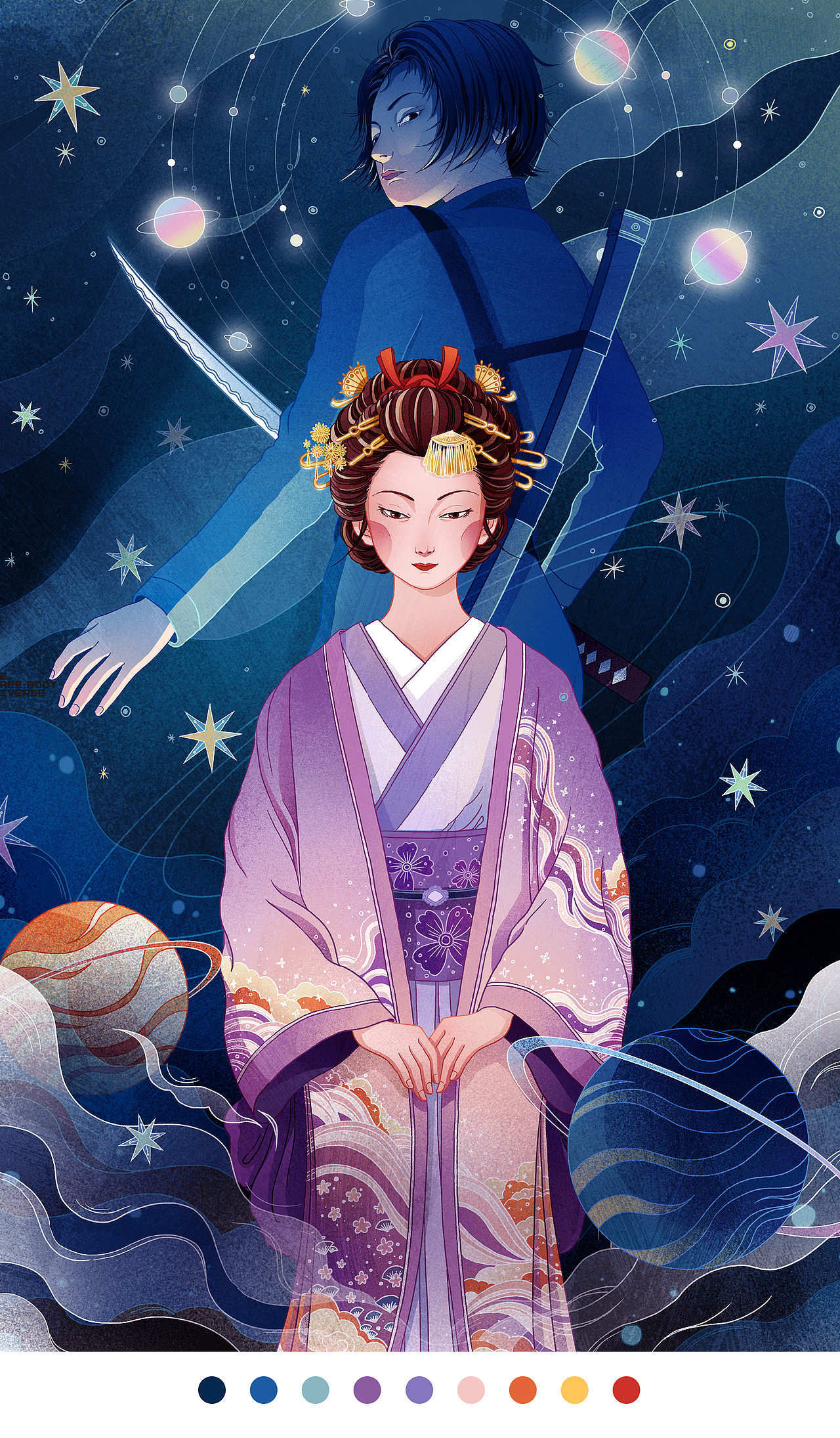 三体创意合伙人#三体形象创造类-智子