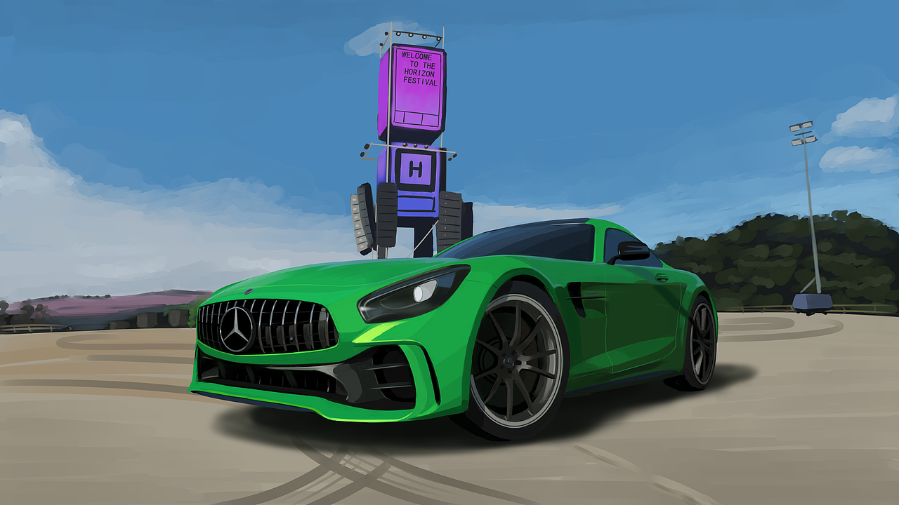 地平线之奔驰GTR