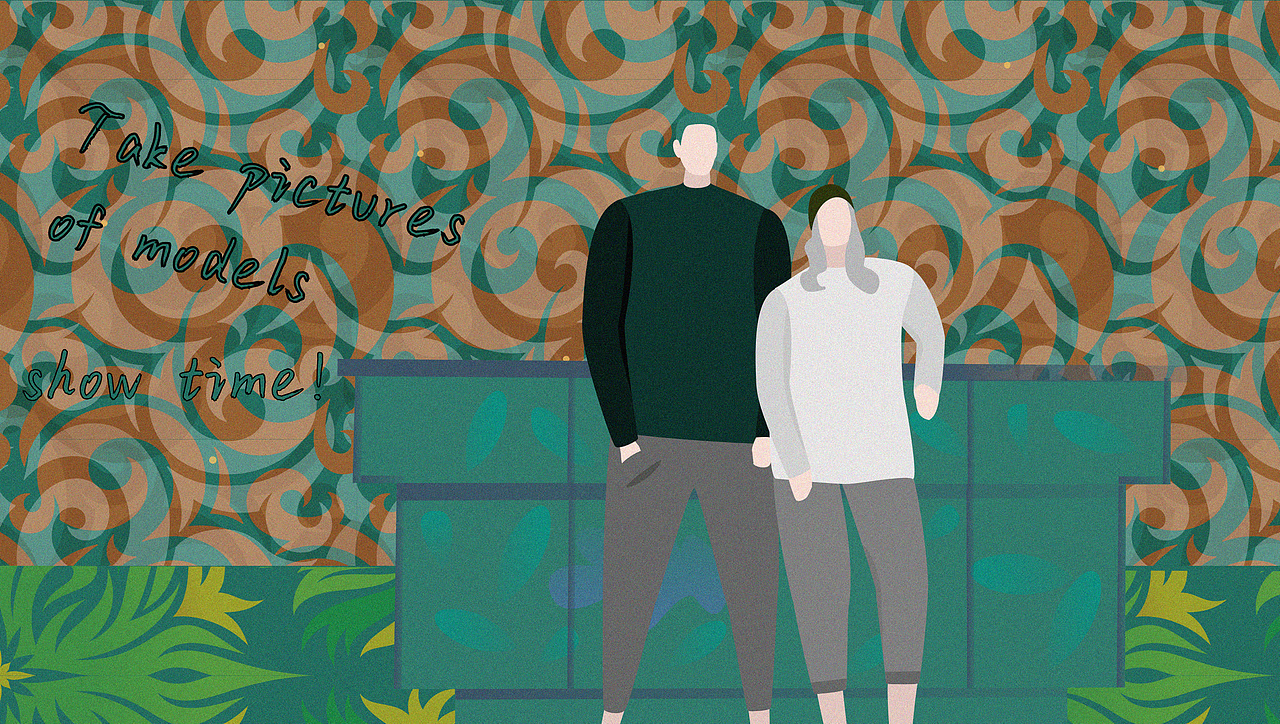 服装模特（图ZMTk2Mjg2Nzgw） - 创作习作 - 站酷设计师深蹲小王子原创素材 - 站酷ZCOOL