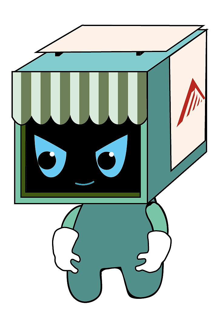 湖北商贸学院艺术与传媒学院吉祥物设计