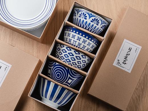 电商产品拍摄 组合装餐具礼盒