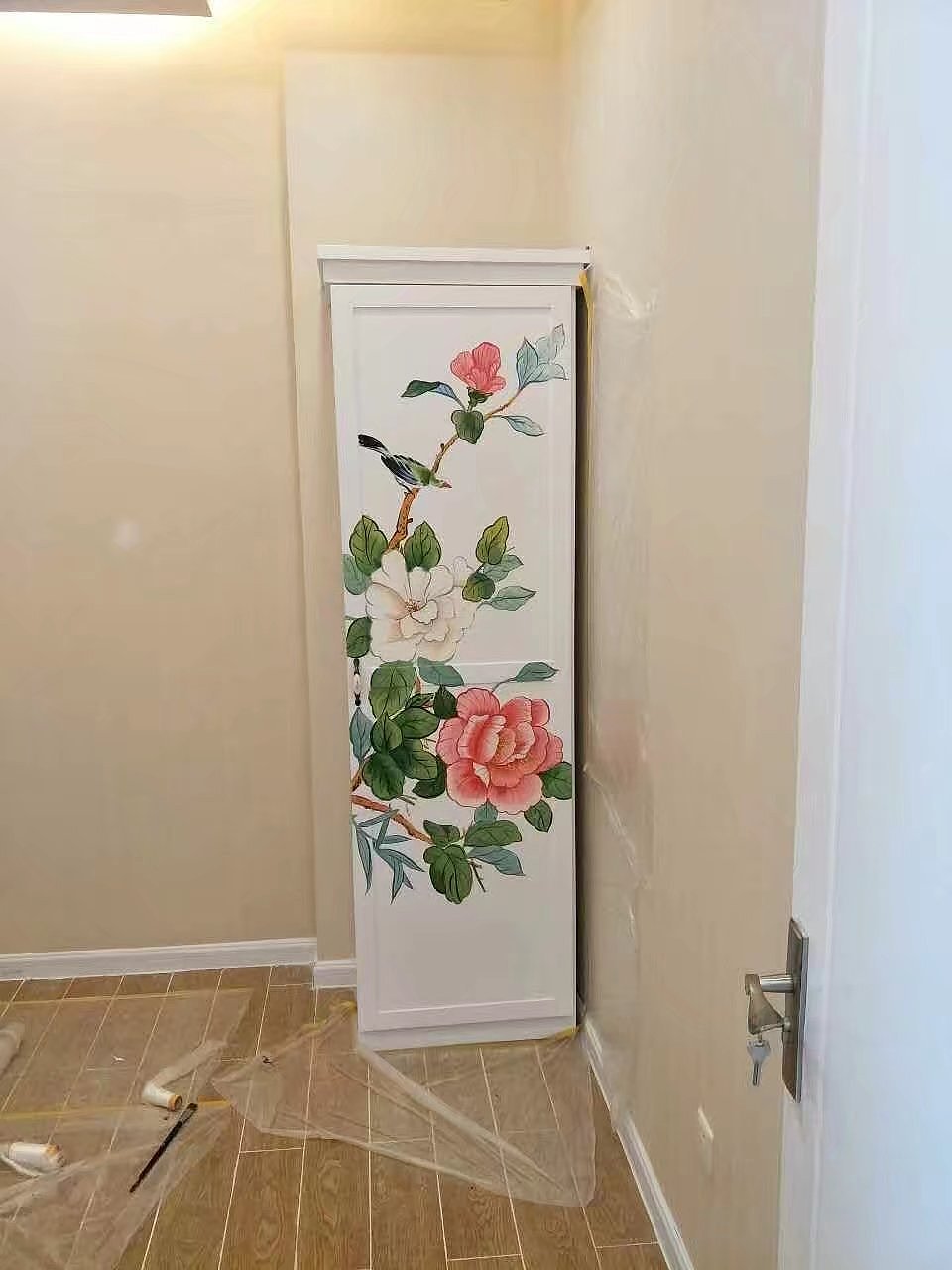 家具彩绘（图ZNzgyOTMwODA=） - 新锐潮流插画 - 站酷设计师青岛绘美手绘壁画原创素材 - 站酷ZCOOL