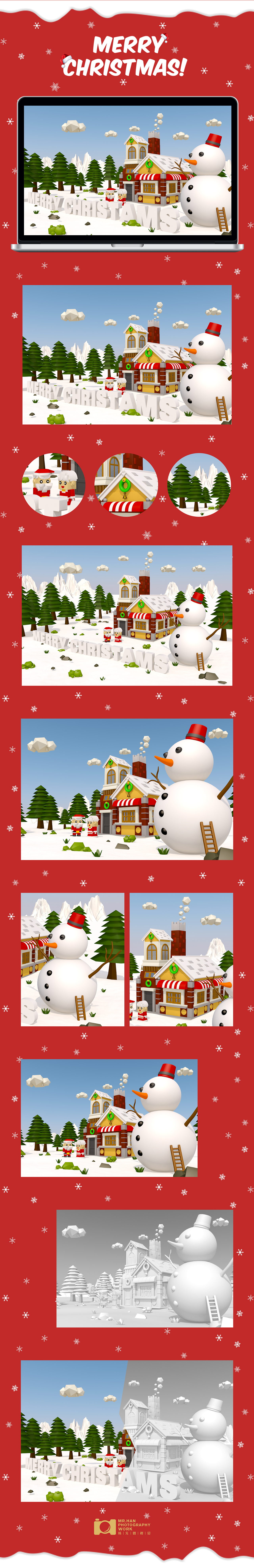 圣诞（图ZMTQwODI3NjQ4） - 场景 - 站酷设计师HanYaoXiang原创素材 - 站酷ZCOOL