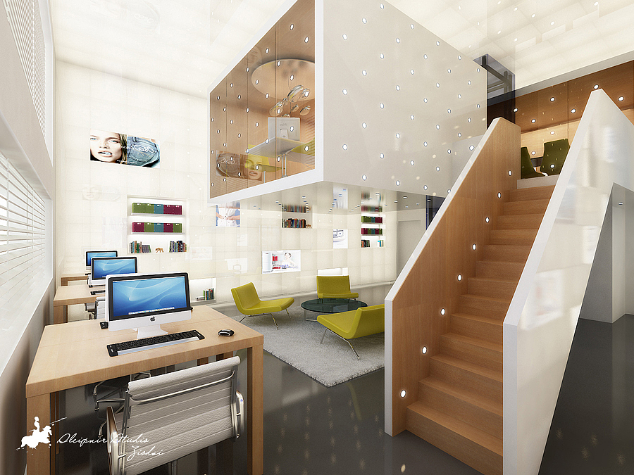 interior perspective ---2009~2013---public space