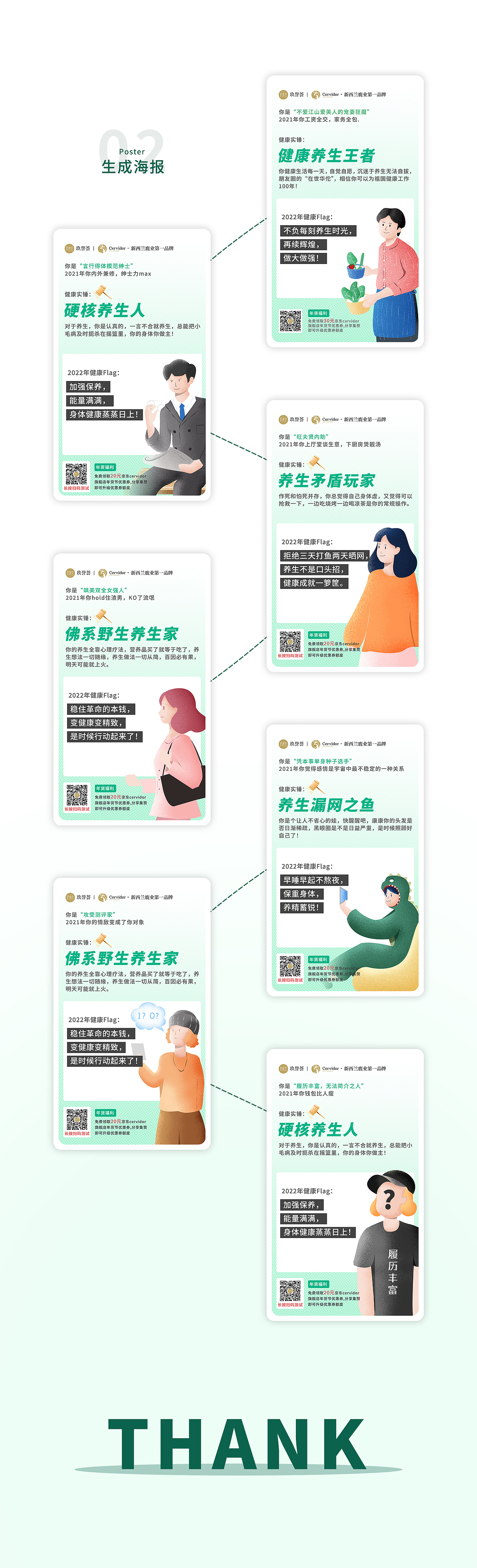 "年度養(yǎng)生等級(jí)測(cè)試"活動(dòng)H5頁面展示（圖ZMjg3MjA4MjEy） - 其他UI - 站酷設(shè)計(jì)師消失的雪條原創(chuàng)素材 - 站酷ZCOOL