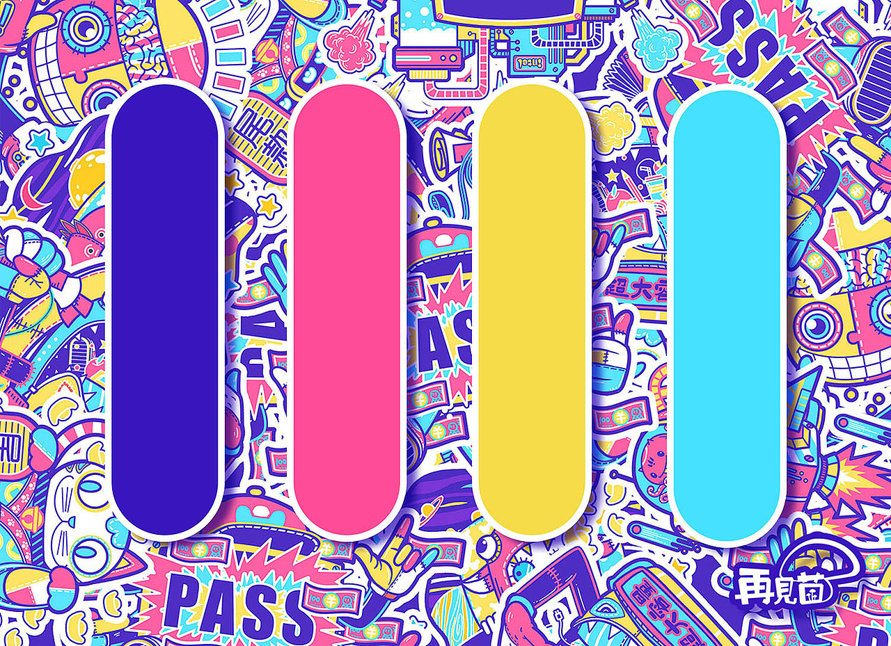 英特尔创意设计PC贴纸设计——好运来袭（修改配色版）