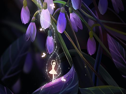 【绘画】与蝶共舞