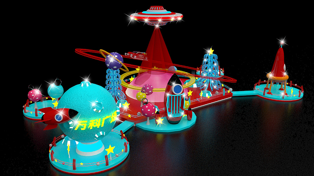 2014圣诞美陈|龙岗万科广场（图ZMTI1OTI5MDk2） - 其他三维 - 站酷设计师Kirua_y原创素材 - 站酷ZCOOL