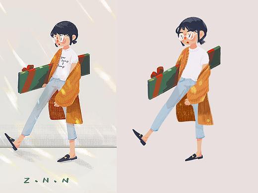 插画临摹记录（个人主页-ZNDA5Mjg2NDA=） - 儿童插画 - 站酷设计师wasserwen原创素材 - 站酷ZCOOL