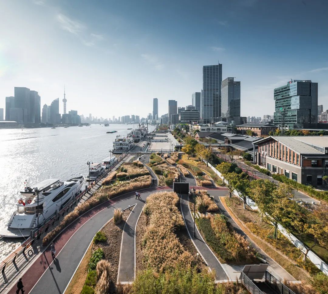 上海杨浦滨江绿地（图ZMjEyODI4OTQ0） - 环境/建筑摄影 - 站酷设计师FancyImages原创素材 - 站酷ZCOOL