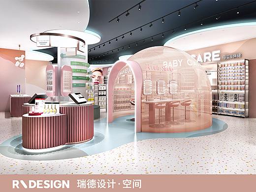 洋妥妥 × 瑞德设计｜新世代美妆集合概念店—空间设计
