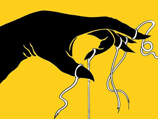 手绘电影海报——姜文电影