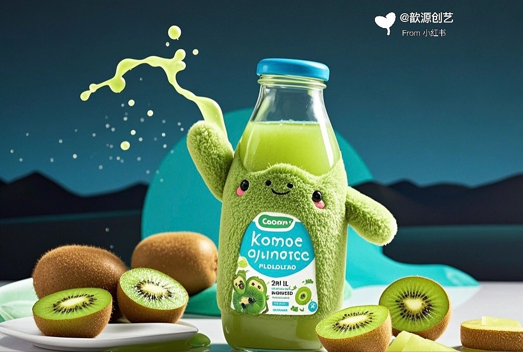 猕猴桃包装 有趣的果汁