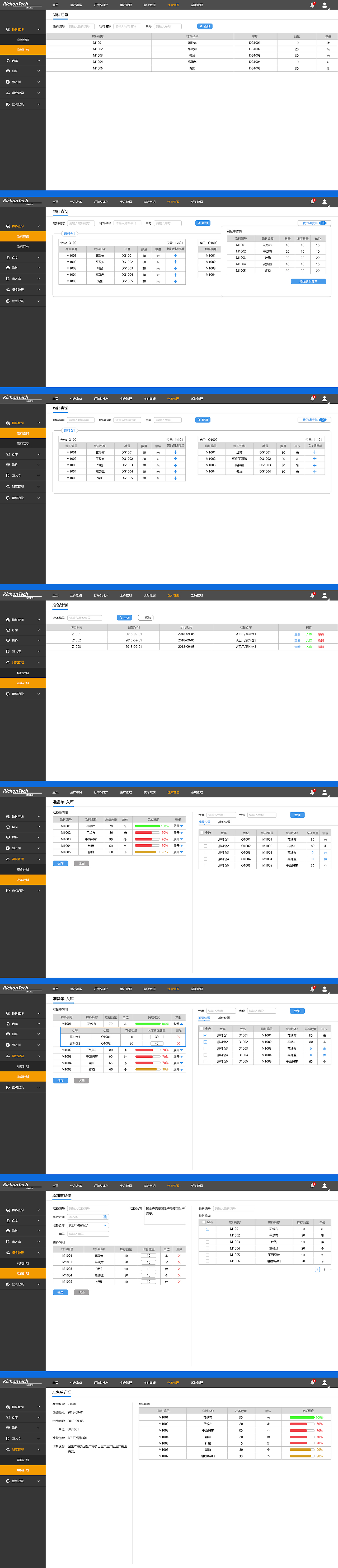 企业系统软件物料准备设计