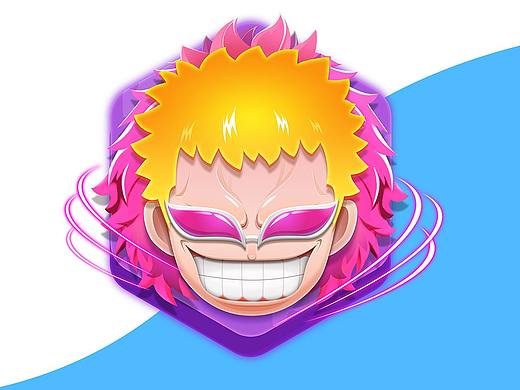 海贼王风格图标练习！one-piece!