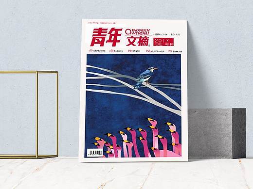 青年文摘杂志封面设计