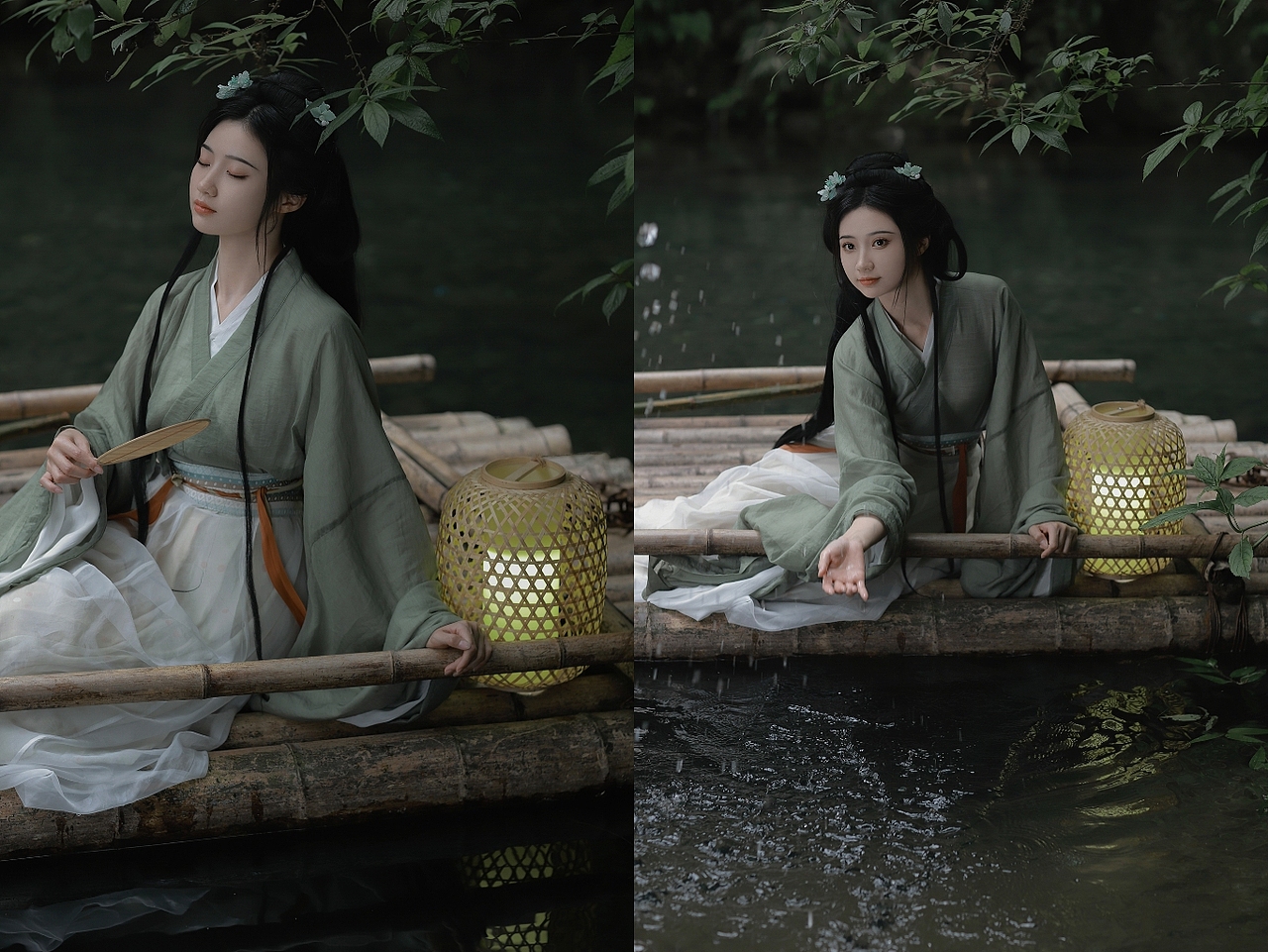 青城山清冷汉服写真