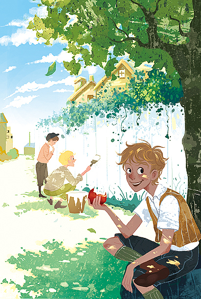 汤姆索亚历险记插图