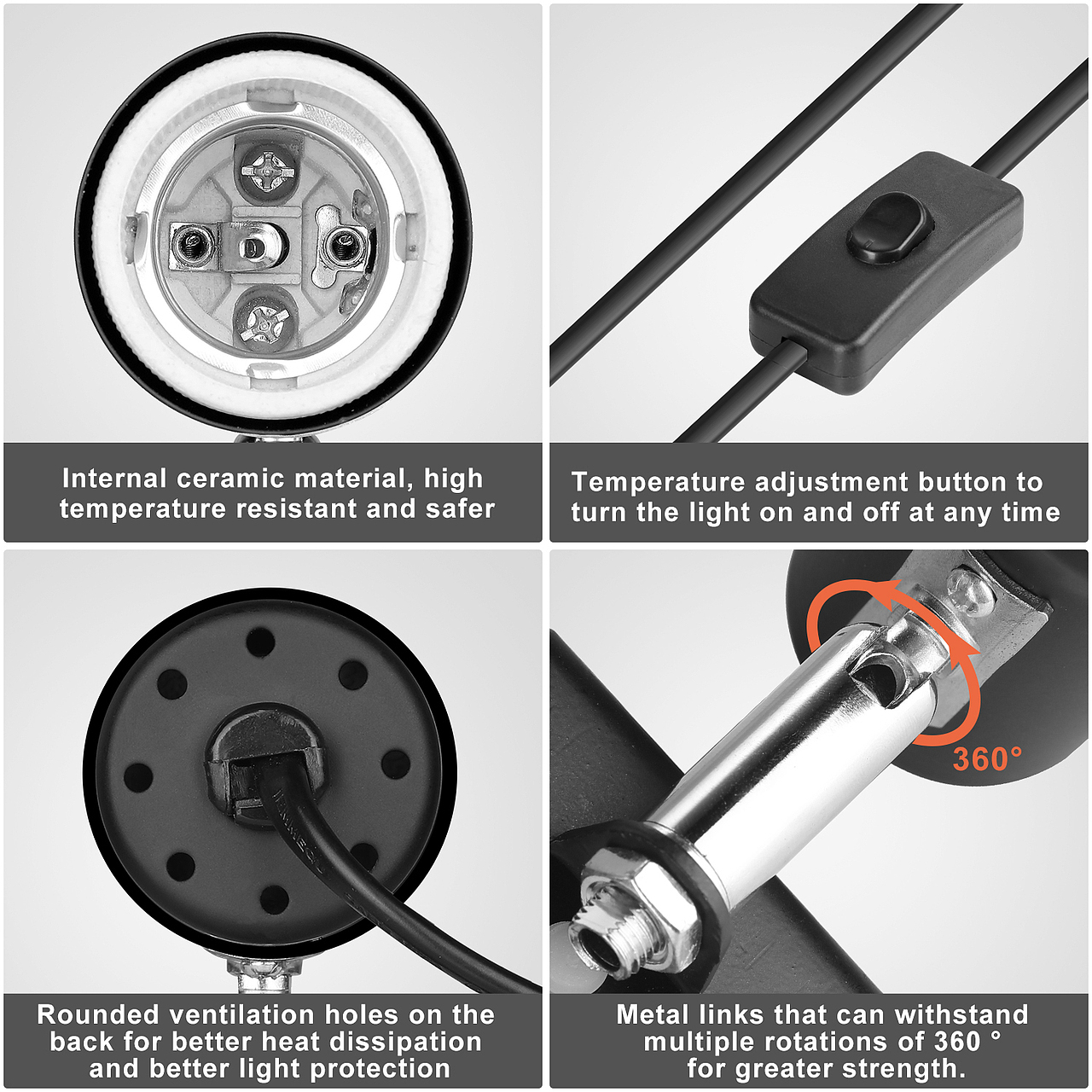 爬行动物照明灯