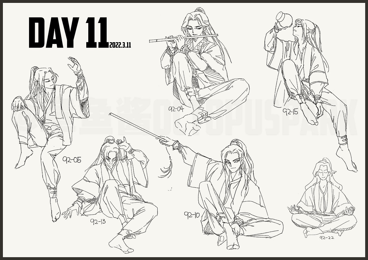 #速寫60天挑戰(zhàn)賽#Day11@速寫班長（圖ZMjkyMTc3MTM2） - 創(chuàng)作習作 - 站酷設(shè)計師章魚醬油原創(chuàng)素材 - 站酷ZCOOL