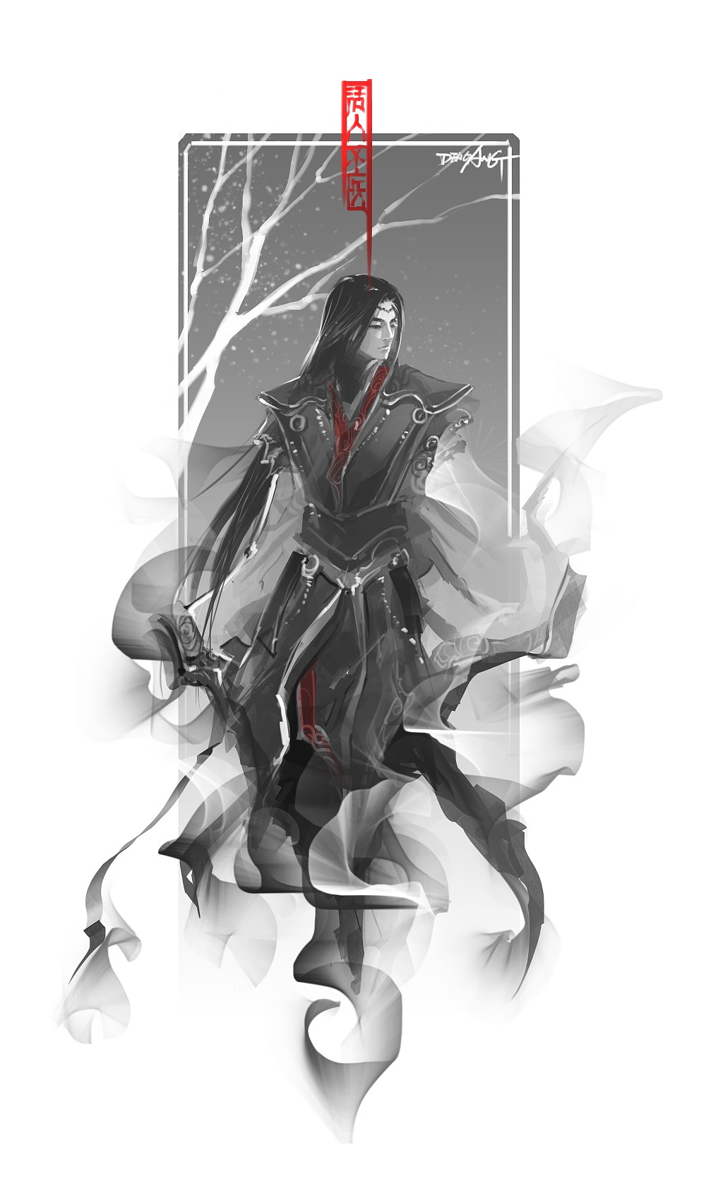 818最近的一些练习 （同人向）（图ZNDExMTQzNzY=） - 艺术插画 - 站酷设计师DENGANG原创素材 - 站酷ZCOOL