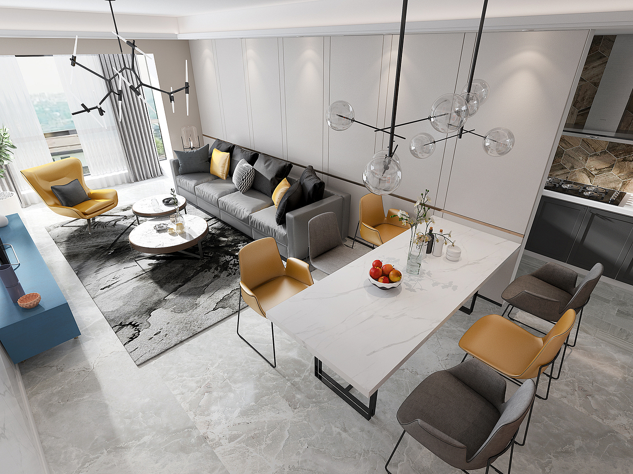 现代简约（图ZMTIwODA4MzI4） - 家装设计 - 站酷设计师里享高端设计表现原创素材 - 站酷ZCOOL