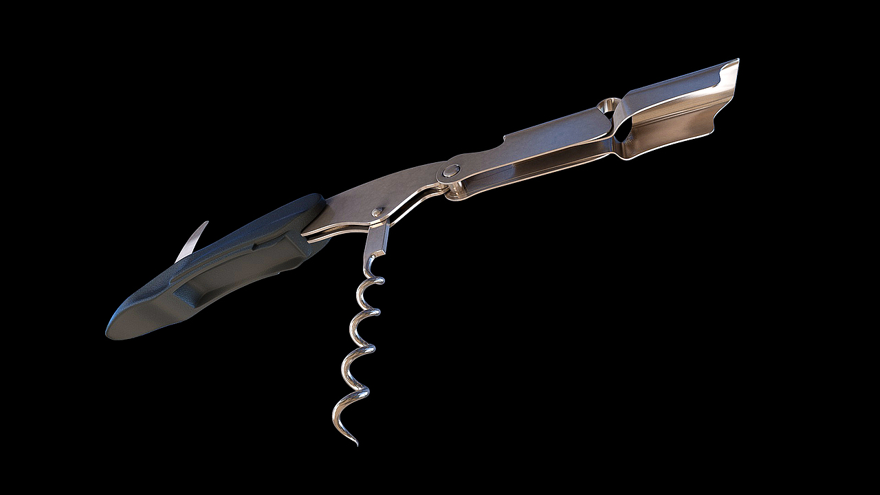 两个硬表面细分建模的练习