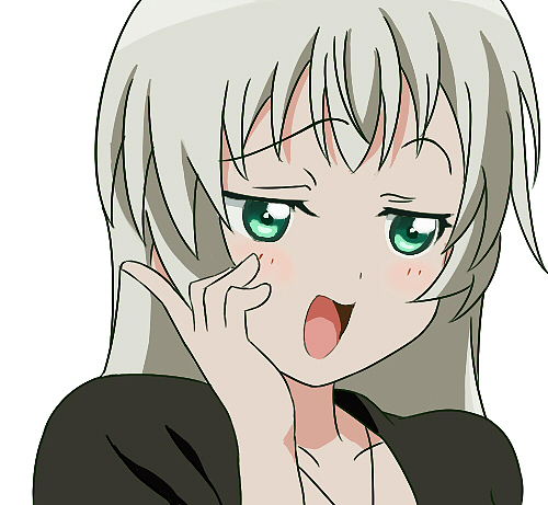 二次元动漫可爱萌系沙雕少女邪神女高中生奈亚子表情包