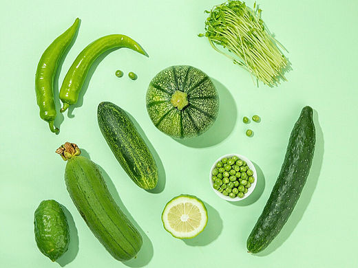 舒爽的水果配色