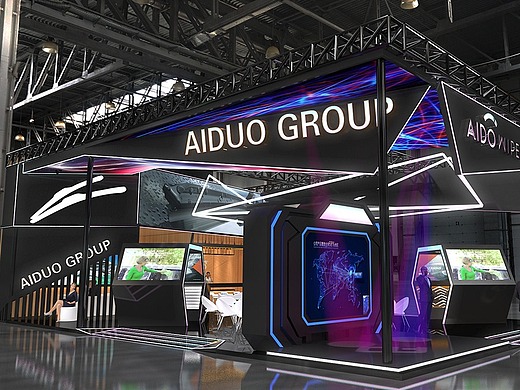 星空美陈商场dp点3d效果图设计制作