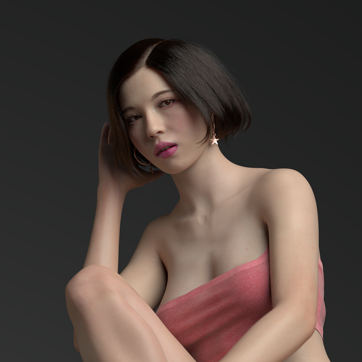iPhone 摄影 x C4D 虚拟偶像 x 虚幻 MetaHuman(图ZMjcxNzQ3MTYw) - 人物/生物 - 站酷设计师M_Ski原创素材 - 站酷ZCOOL