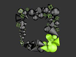 C4D FOR 声控动态视觉艺术BORN FOR ART 