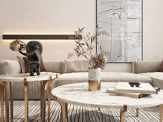 现代极简复式小家装