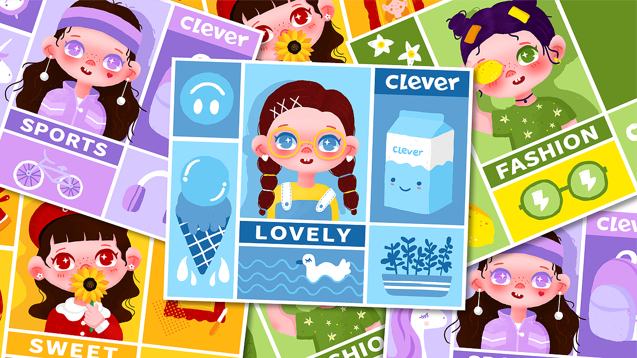 克莱尔童装-视觉设计（图ZMjE1MTQzMDIw） - 品牌 - 站酷设计师何小雨_原创素材 - 站酷ZCOOL