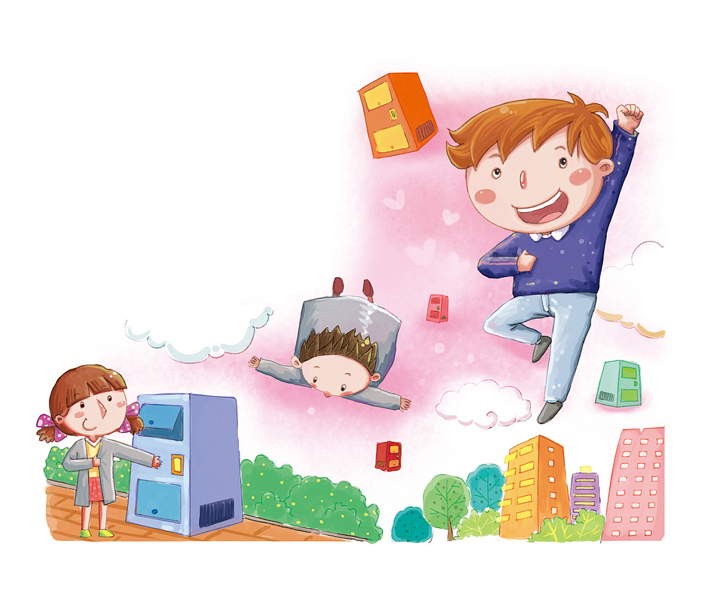 儿童文学小故事插图