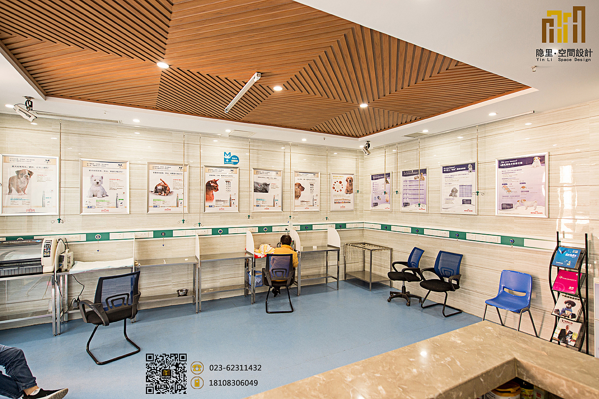 名望宠物医院旗舰店竣工实景图【 隐里▪空间设计】