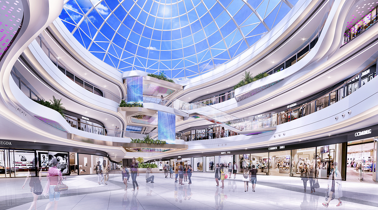 新疆喀什万达商城┃商场┃视觉表现