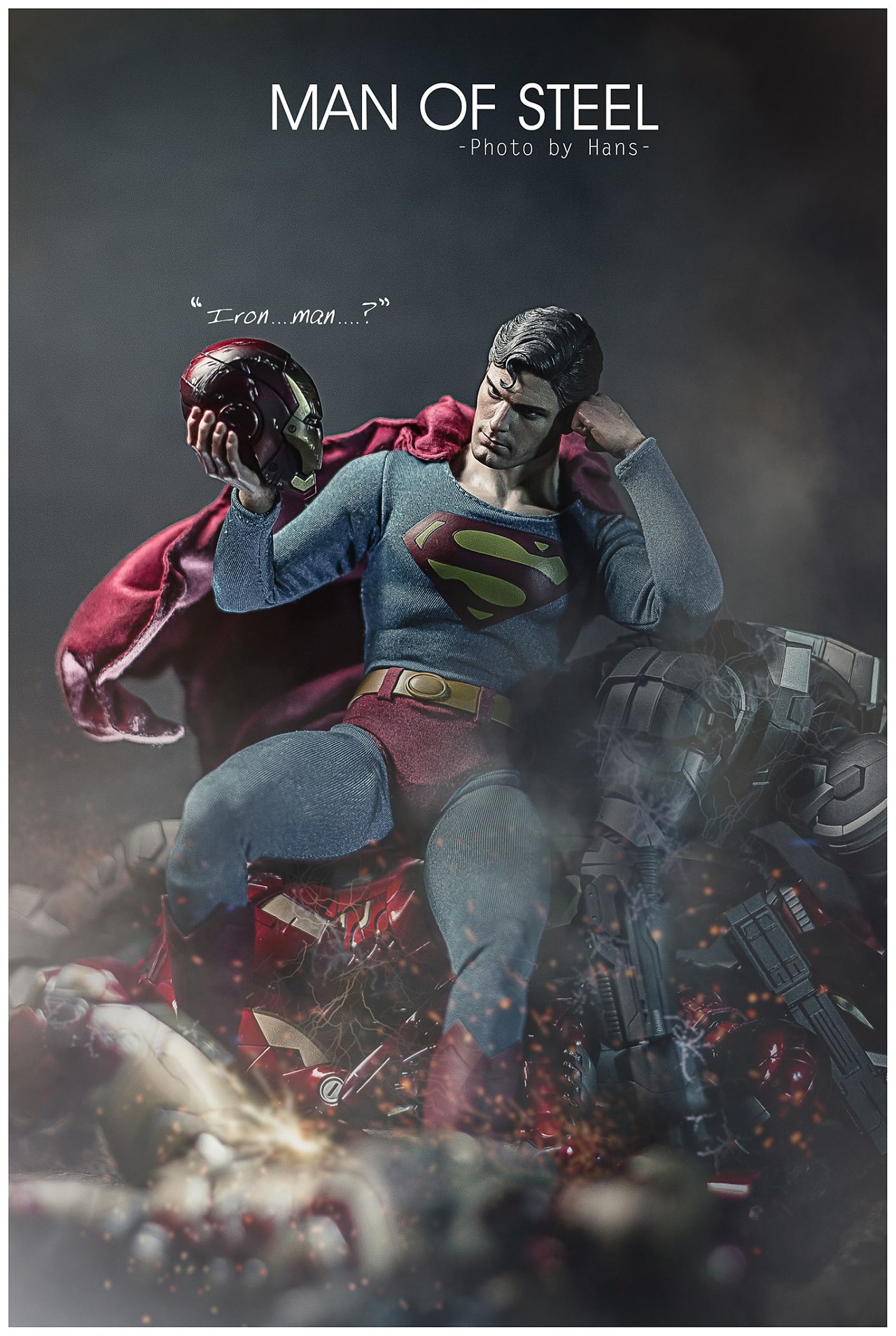 Hot Toys- 蝙蝠侠与超人系列 ( 漫威友情乱入)